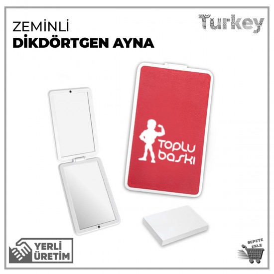 Dikdörtgen Ayna Zeminli